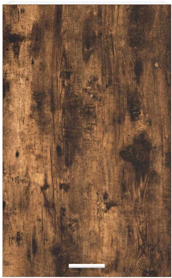 Pakabinama spintelė Rūkyto ąžuolo ir baltos 50 x 31 x 80 cm