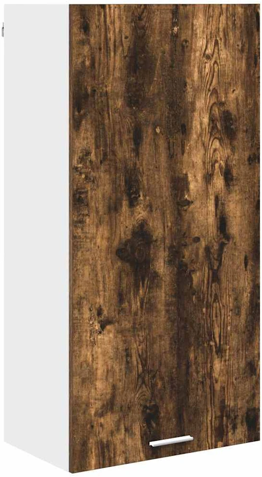 Pakabinama spintelė Rūkyto ąžuolo ir baltos 50 x 31 x 100 cm