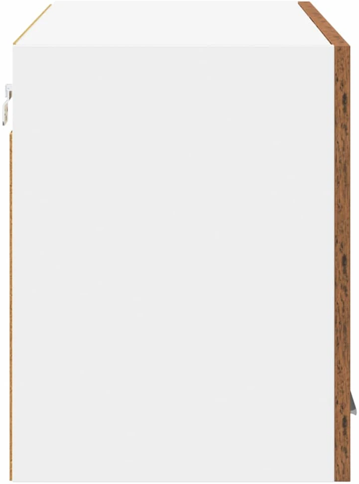 Pakabinama spintelė Senos medienos ir baltos 80 x 31 x 40 cm