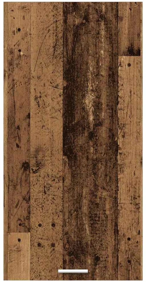 Pakabinama spintelė Senos medienos ir baltos 50 x 31 x 100 cm