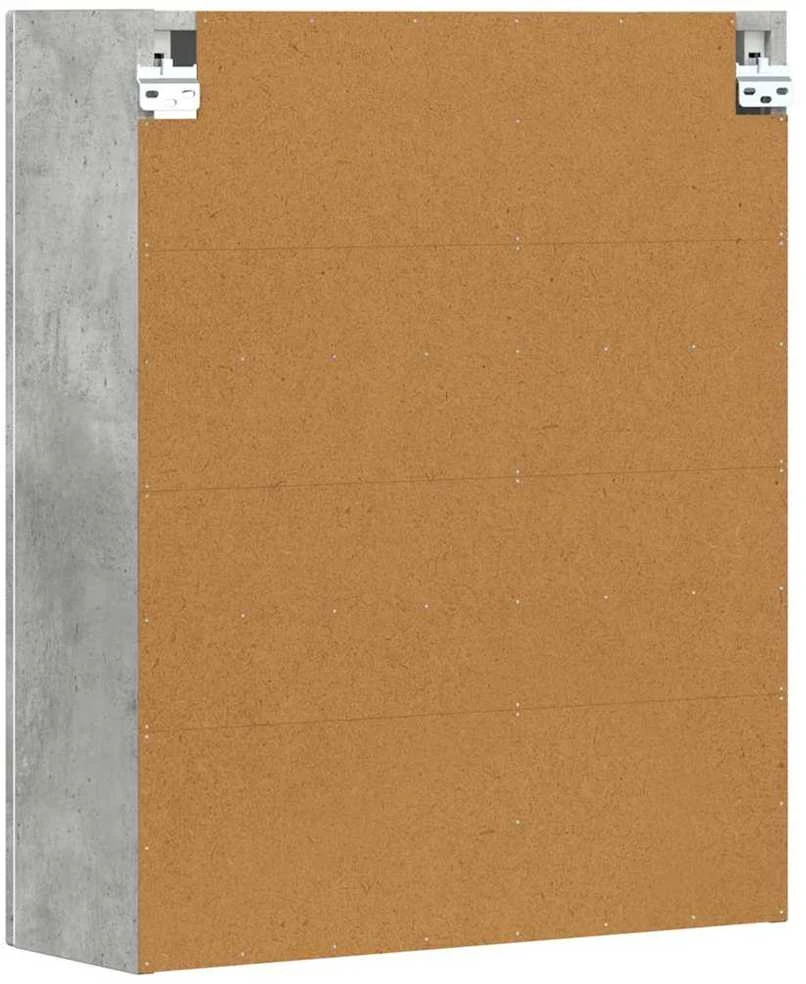 Pakabinama spintelė ELST Betono pilka 59 x 20 x 71,5 cm