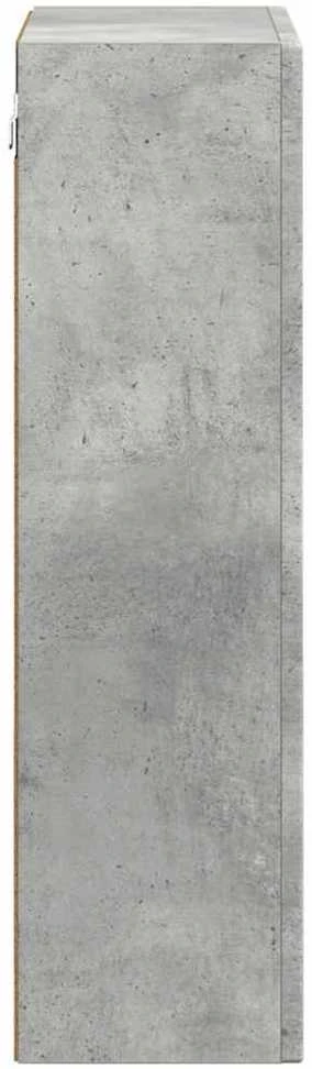 Pakabinama spintelė ELST Betono pilka 59 x 20 x 71,5 cm