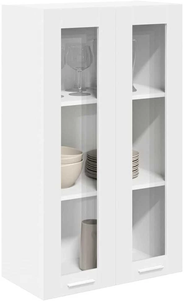 Pakabinama spintelė Balta 60 x 31 x 100 cm Apdirbta mediena