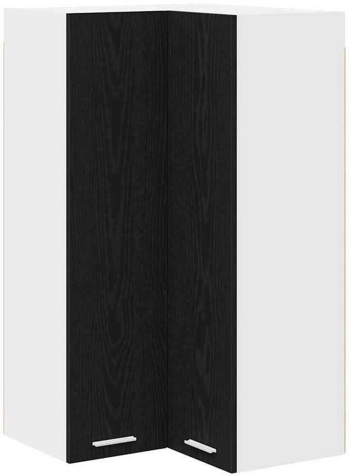 Pakabinama spintelė Juodas ąžuolas ir baltas 57 x 57 x 100 cm