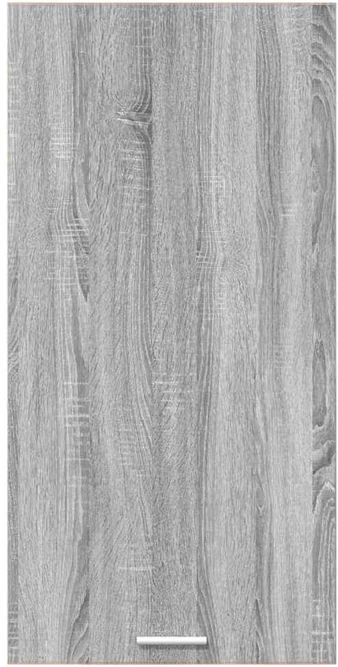 Pakabinama spintelė Pilkas Sonoma ir baltas 50 x 31 x 100 cm