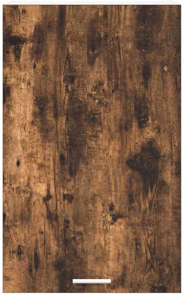 Pakabinama spintelė Rūkyto ąžuolo ir baltos 50 x 31 x 80 cm