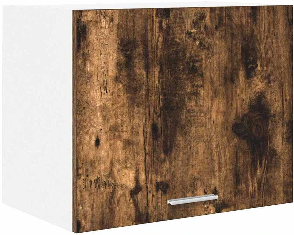 Pakabinama spintelė Rūkyto ąžuolo ir baltos 50 x 31 x 40 cm