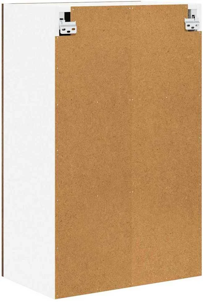 Pakabinama spintelė Rūkyto ąžuolo ir baltos 50 x 31 x 80 cm