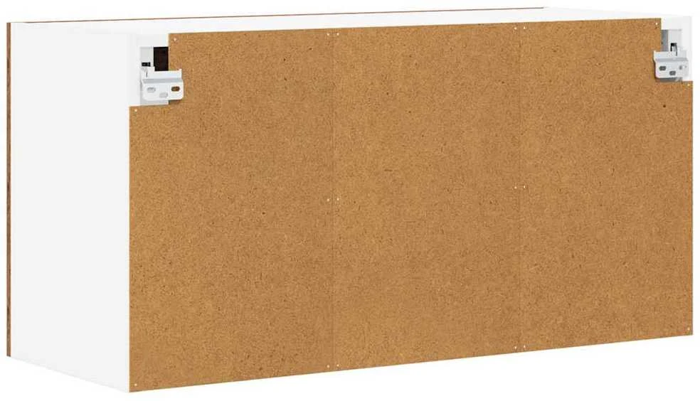 Pakabinama spintelė Senos medienos ir baltos 80 x 31 x 40 cm