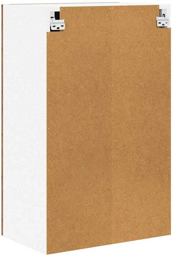 Pakabinama spintelė Senos medienos ir baltos 50 x 31 x 80 cm