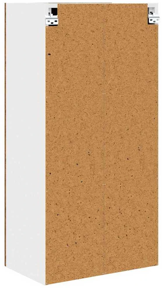 Pakabinama spintelė Senos medienos ir baltos 50 x 31 x 100 cm