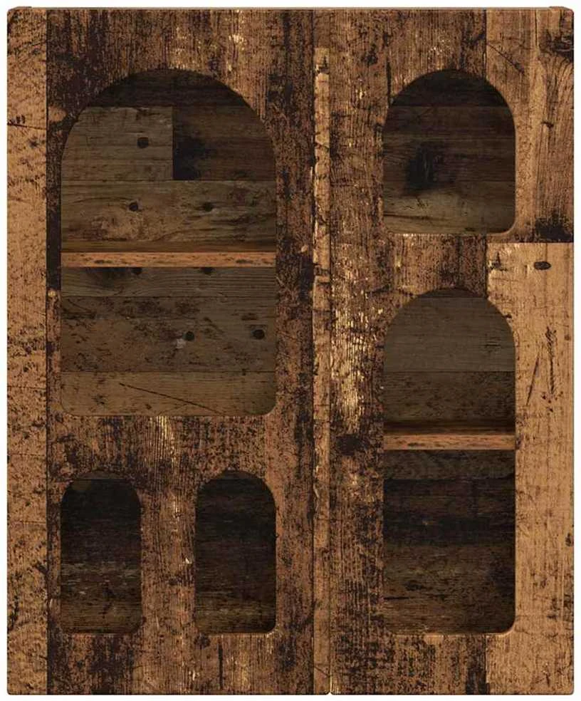 Pakabinama spintelė ELST Sendintos medienos 59 x 20 x 71,5 cm