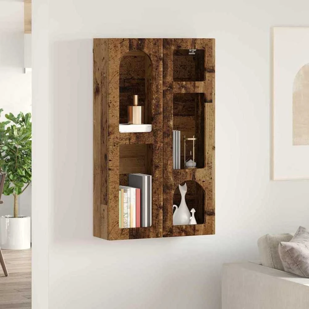 Pakabinama spintelė ELST Sendintos medienos 59 x 20 x 100 cm