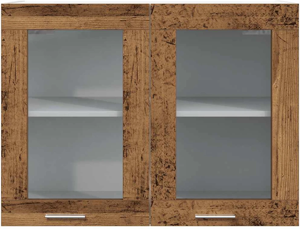 Pakabinama stiklinė spintelė, “Lyon", medienos, 80x31x60cm