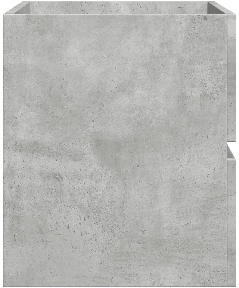 Pakabinama vonios spintelė, betono, 80x38,5x45cm, mediena