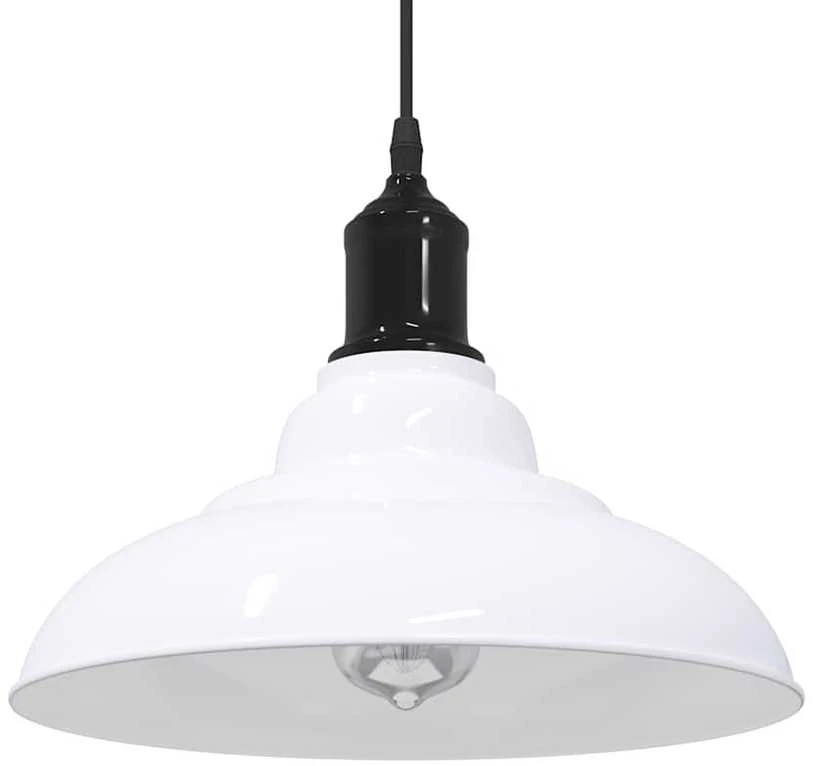 Pakabinamas šviestuvas Pakabinamas lempos, aukštis reguliuojamas, E27, Ø 31cm, metalas