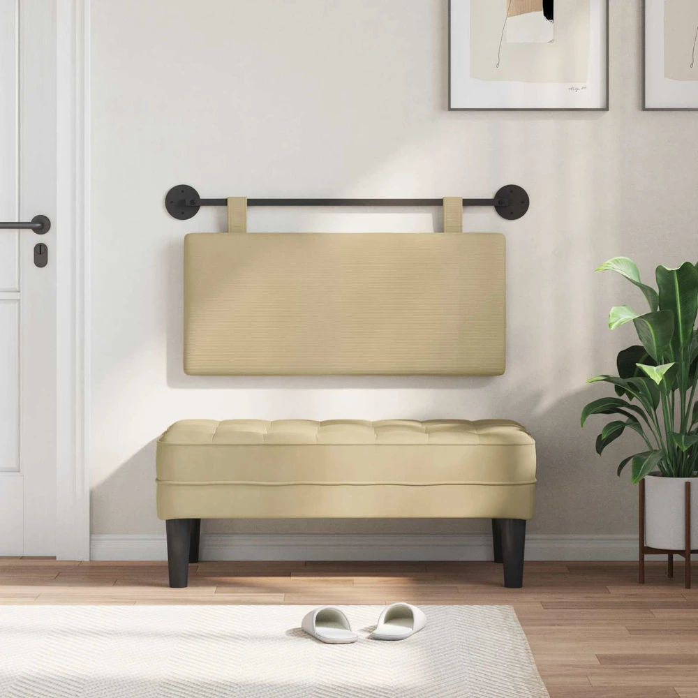 Pakabinamas lovos galvūgalis Kordūrinis audinys
