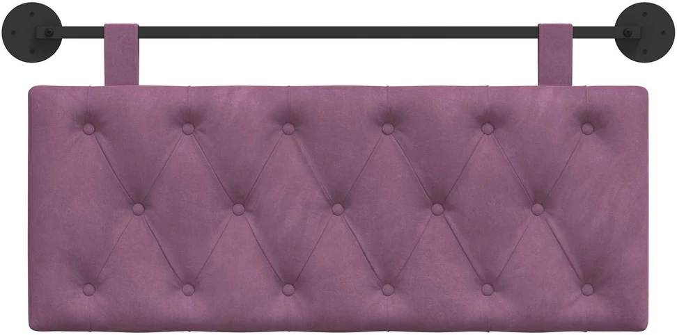 Pakabinamas lovos galvūgalis Violetinė Aksomas
