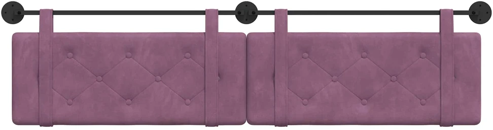 Pakabinamas lovos galvūgalis Violetinė Aksomas