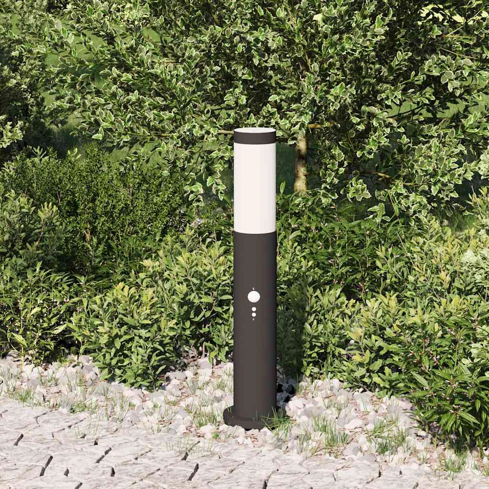 Pakabinamas šviestuvas Apsauginis stulpelis su jutikliu, 50 cm, nerūdijantis plienas, IP44