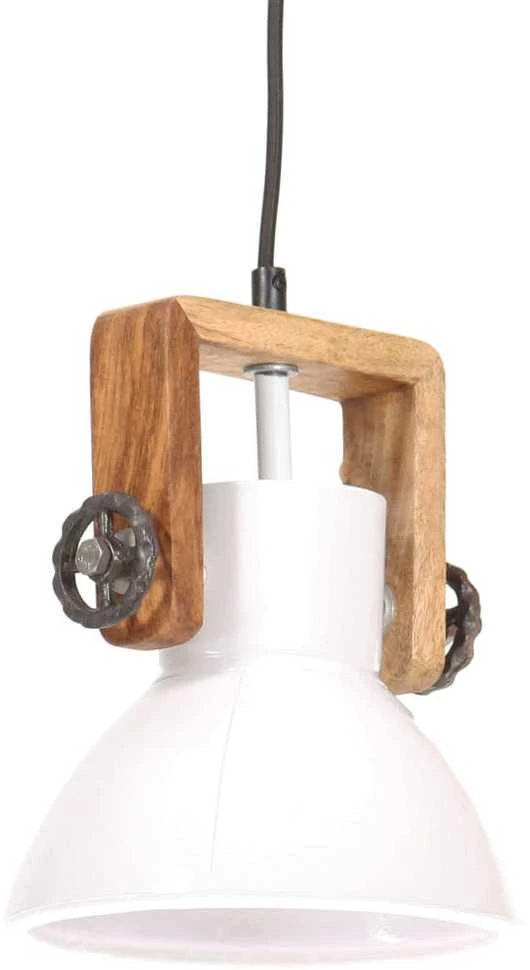 Pakabinamas šviestuvas, baltas, 19cm, 25W, apskritas, E27