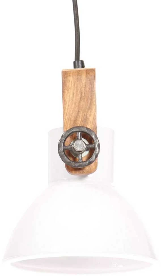 Pakabinamas šviestuvas, baltas, 19cm, 25W, apskritas, E27