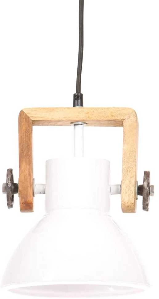 Pakabinamas šviestuvas, baltas, 19cm, 25W, apskritas, E27