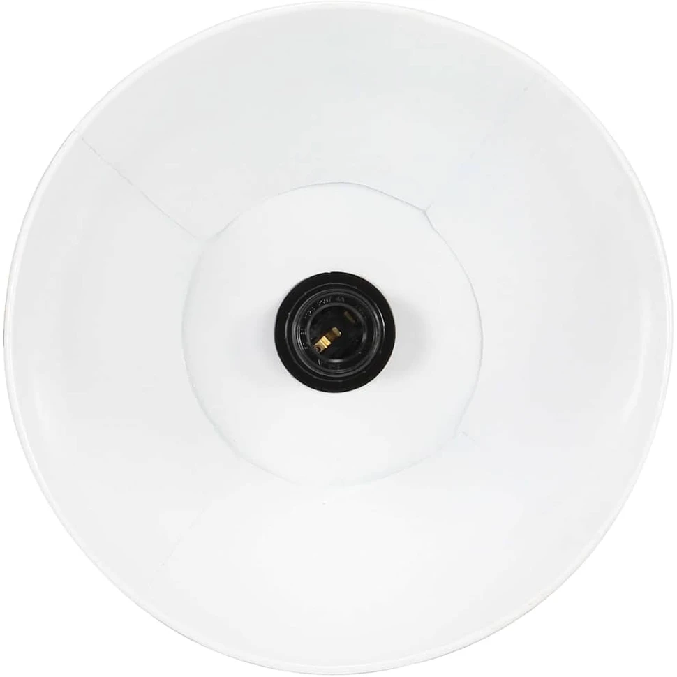 Pakabinamas šviestuvas, baltas, 28,5cm, 25W, apskritas, E27