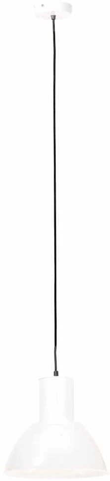 Pakabinamas šviestuvas, baltas, 28,5cm, 25W, apskritas, E27