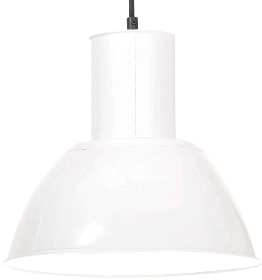 Pakabinamas šviestuvas, baltas, 28,5cm, 25W, apskritas, E27