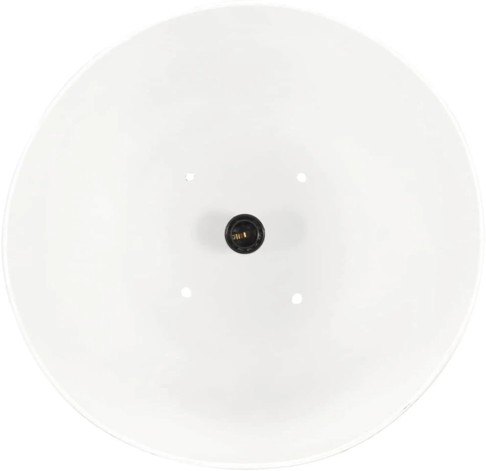 Pakabinamas šviestuvas, baltas, 32cm, 25W, apskritas, E27