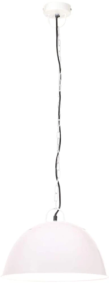 Pakabinamas šviestuvas, baltas, 41cm, 25W, apskritas, E27