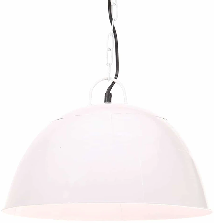 Pakabinamas šviestuvas, baltas, 41cm, 25W, apskritas, E27