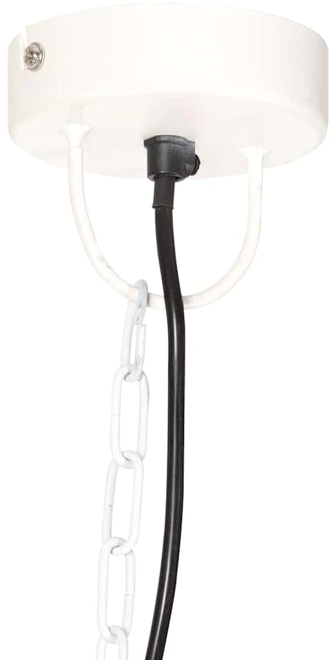 Pakabinamas šviestuvas, baltas, 41cm, 25W, apskritas, E27