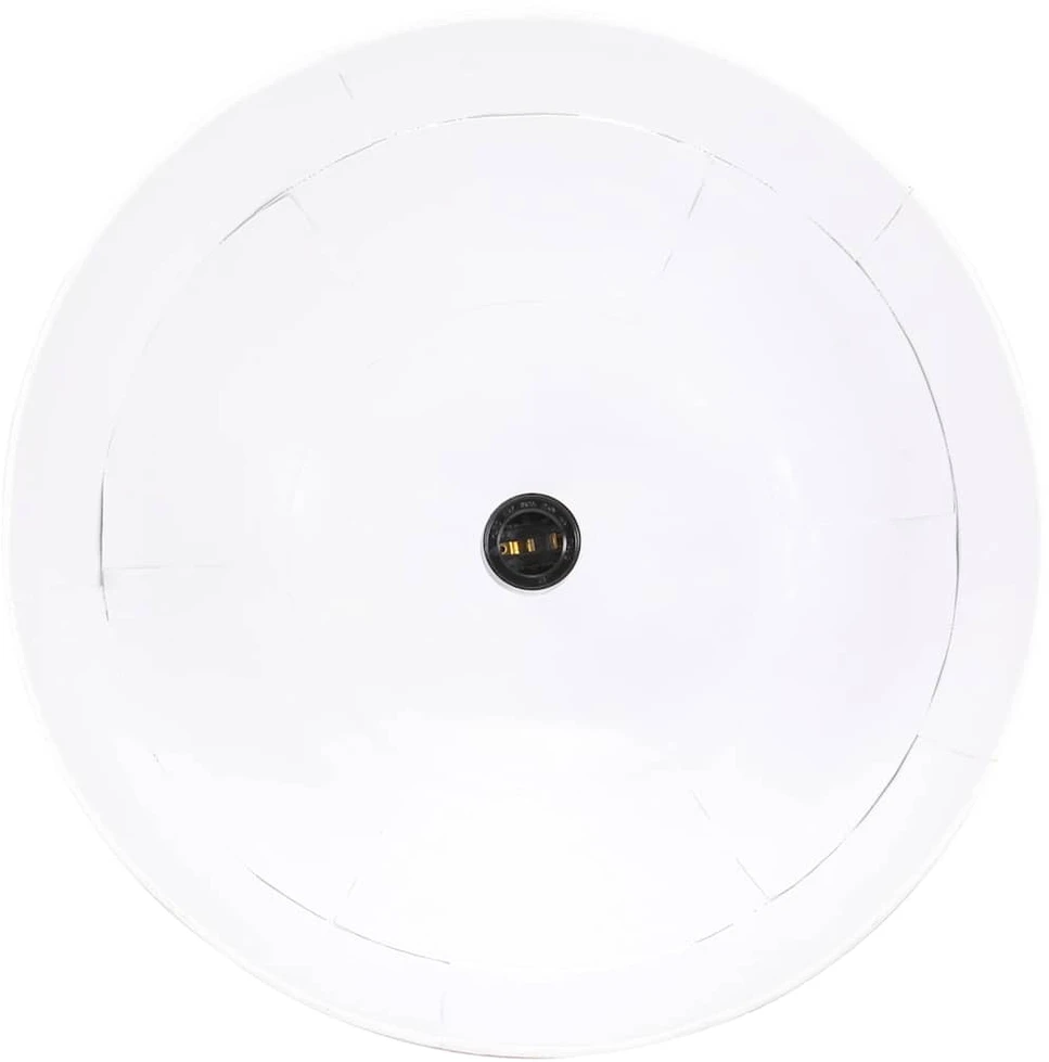 Pakabinamas šviestuvas, baltas, 41cm, 25W, apskritas, E27