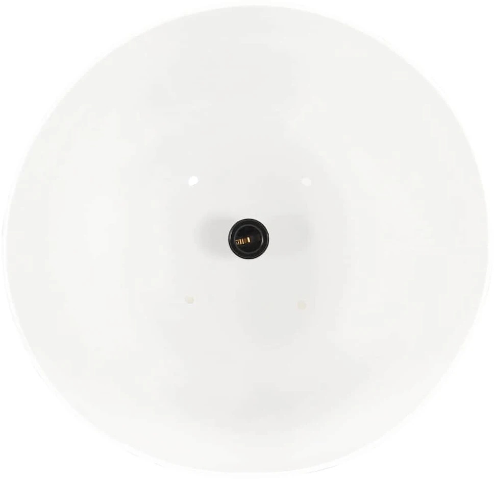Pakabinamas šviestuvas, baltas, 42cm, 25W, apskritas, E27