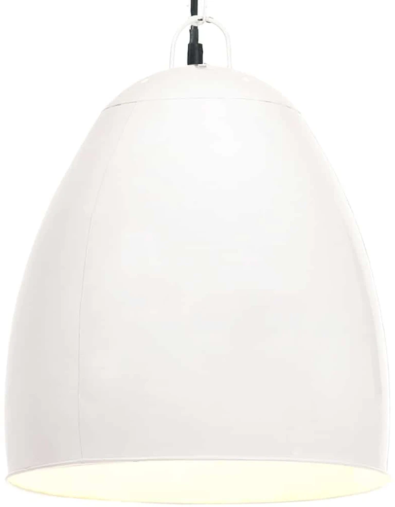 Pakabinamas šviestuvas, baltas, 42cm, 25W, apskritas, E27