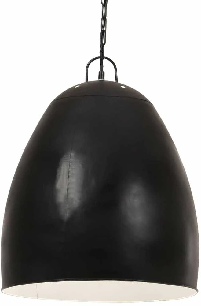 Pakabinamas šviestuvas, juodas, 42cm, 25W, apskritas, E27