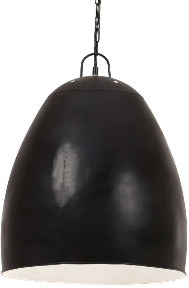 Pakabinamas šviestuvas, juodas, 42cm, 25W, apskritas, E27
