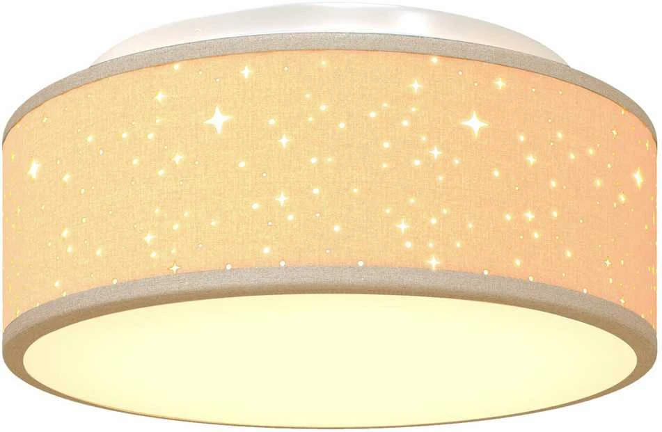 Pakabinamas šviestuvas Lubų lemputė su prožektoriais Tortora 30 x 30 x 13,5 cm audinys