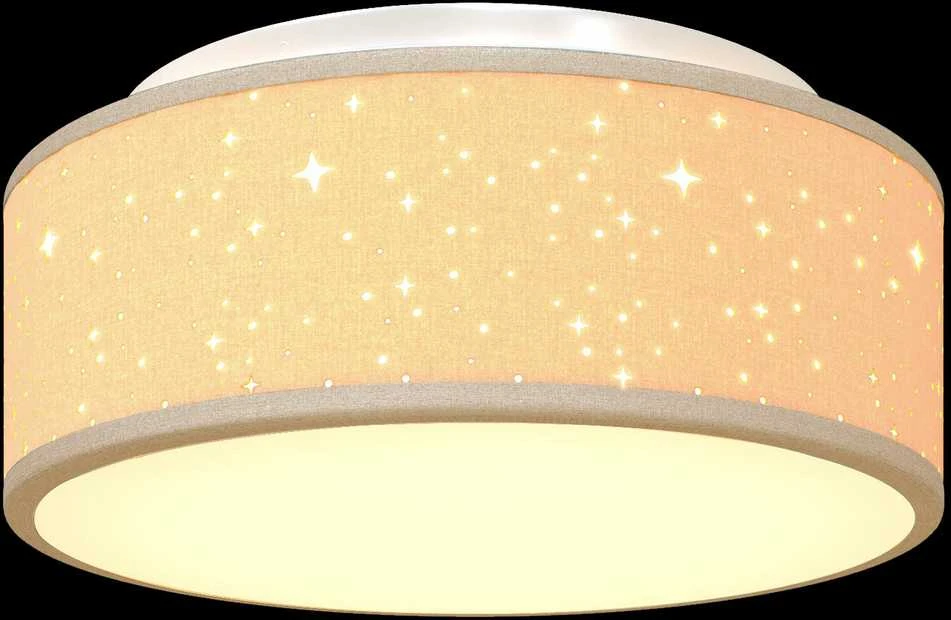 Pakabinamas šviestuvas Lubų lemputė su prožektoriais Tortora 30 x 30 x 13,5 cm audinys
