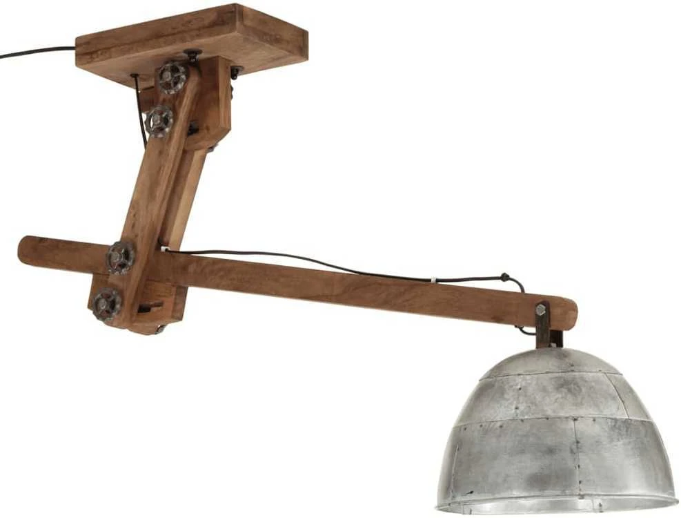 Lubinis šviestuvas, sidabrinis, 105x30x65-108cm, 25W, E27