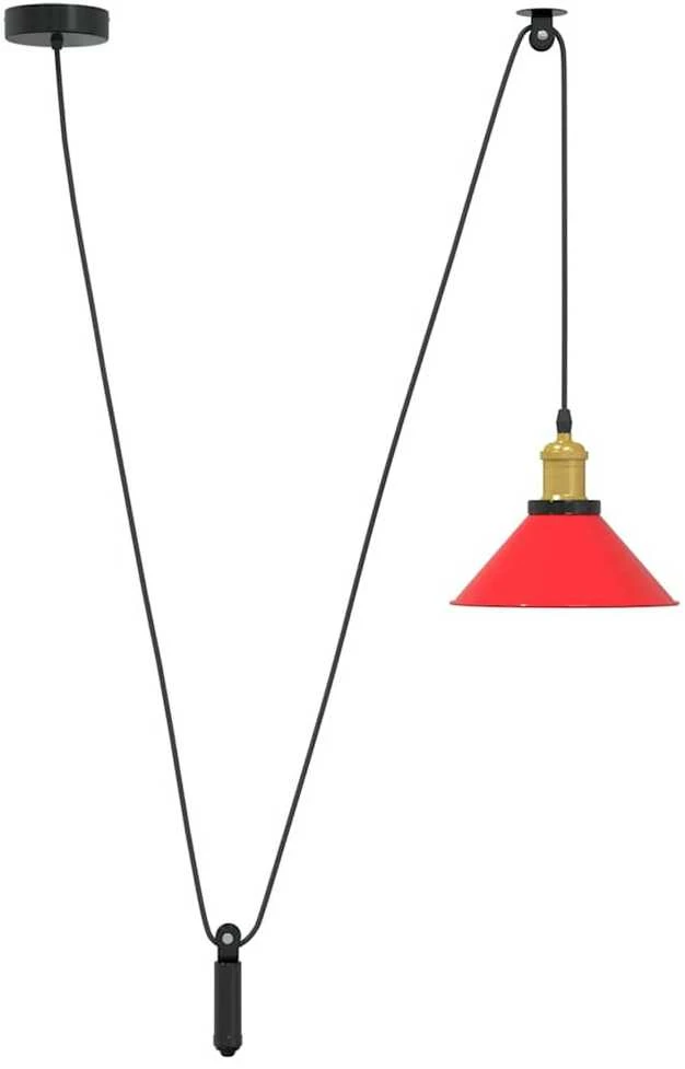 Pakabinamas šviestuvas Pakabinamas lempos, aukštis reguliuojamas, E27, Ø 22cm, metalas