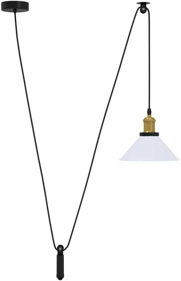 Pakabinamas šviestuvas Pakabinamas lempos, aukštis reguliuojamas, E27, Ø 22cm, metalas