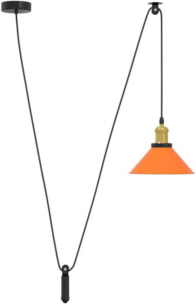 Pakabinamas šviestuvas Pakabinamas lempos, aukštis reguliuojamas, E27, Ø 22cm, metalas