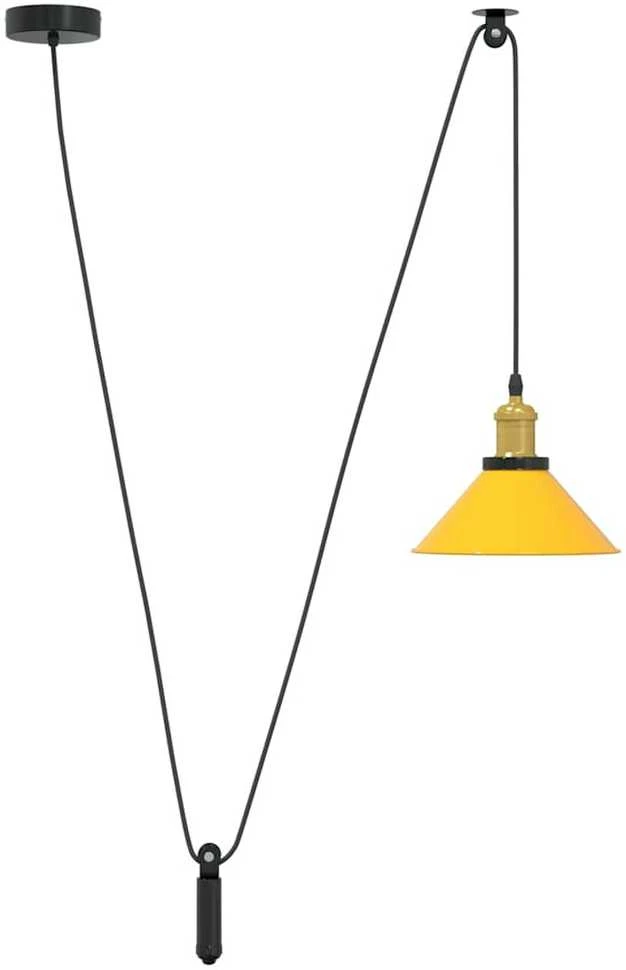 Pakabinamas šviestuvas Pakabinamas lempos, aukštis reguliuojamas, E27, Ø 22cm, metalas