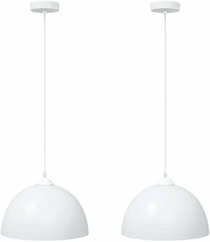 Pakabinamas šviestuvas Pakabinami šviestuvai, 2vnt., reguliuojamo aukščio, E27 Ø 30cm