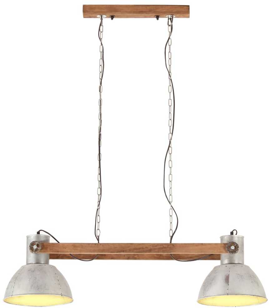 Pakabinamas šviestuvas, sidabrinis, 109cm, 25W, E27