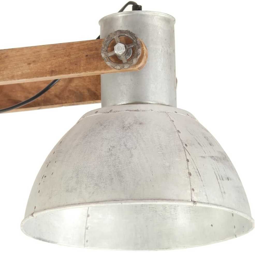 Pakabinamas šviestuvas, sidabrinis, 109cm, 25W, E27