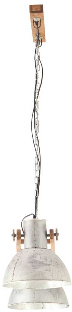 Pakabinamas šviestuvas, sidabrinis, 109cm, 25W, E27